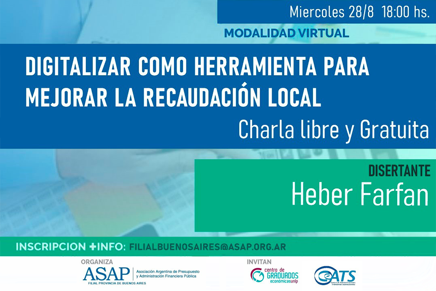 Digitalizar como herramienta para mejorar la recaudación local