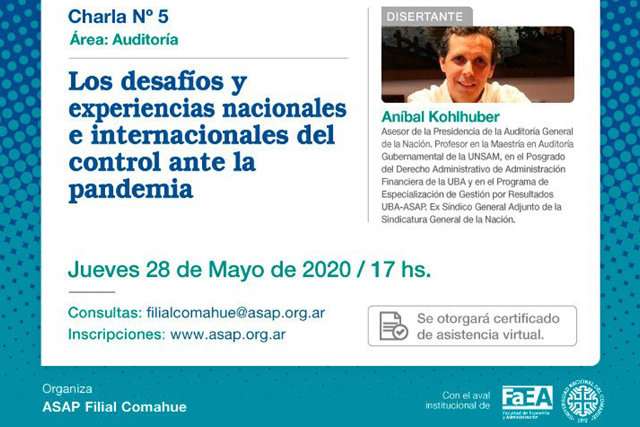 Los desafíos y experiencias nacionales e internacionales del control ante la pandemia