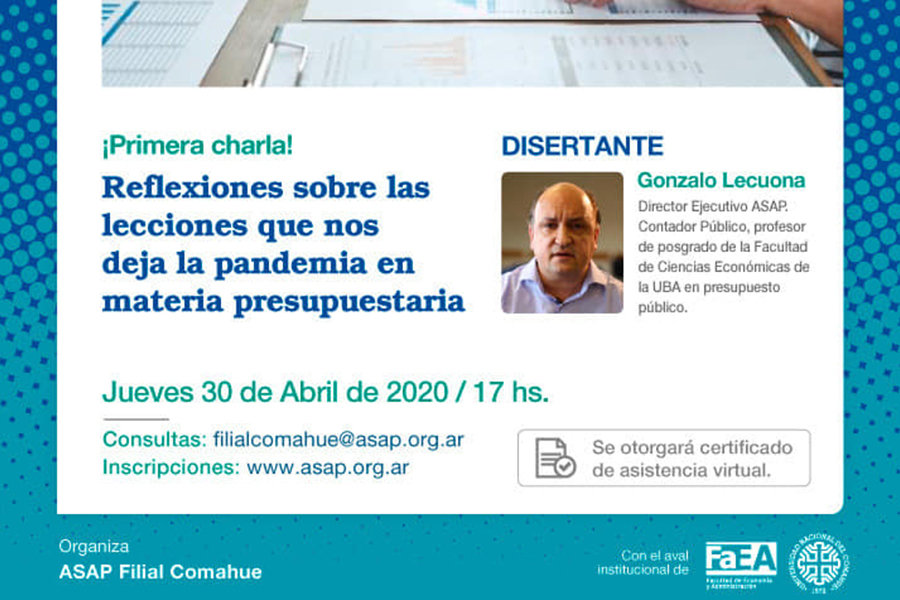 Las lecciones que nos deja la pandemia en materia presupuestaria