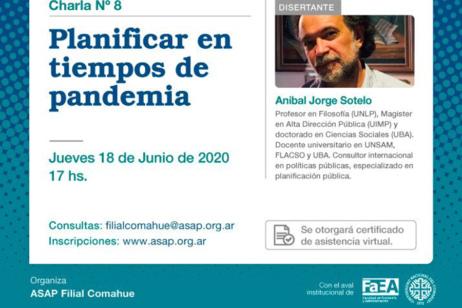 El rol de la planificación en escenarios de incertidumbre