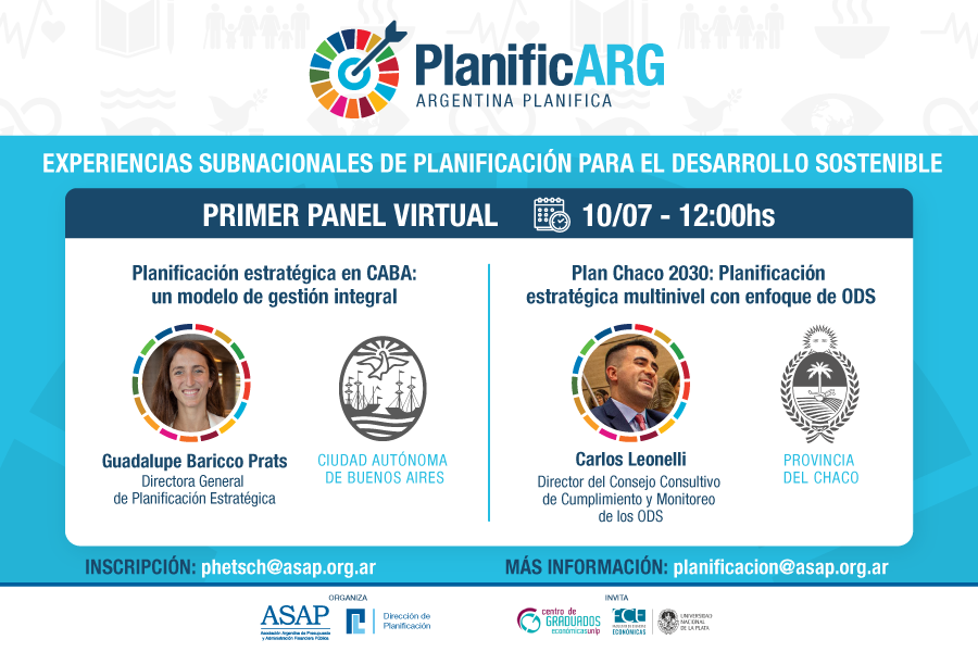 Argentina Planifica: CABA y provincia de Chaco