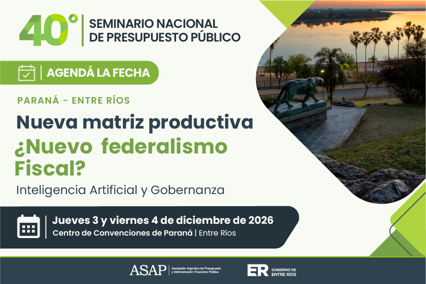 Nueva matriz productiva - ¿Nuevo federalismo Fiscal? - Inteligencia Artificial y Gobernanza