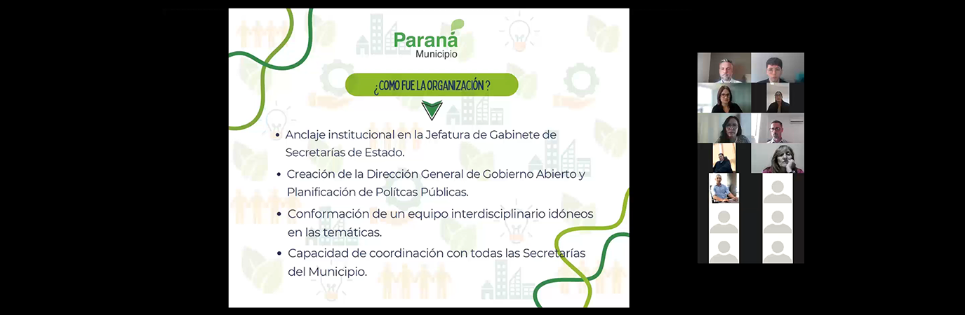 Argentina Planifica 2025: provincia de Chaco y municipalidad de Paraná