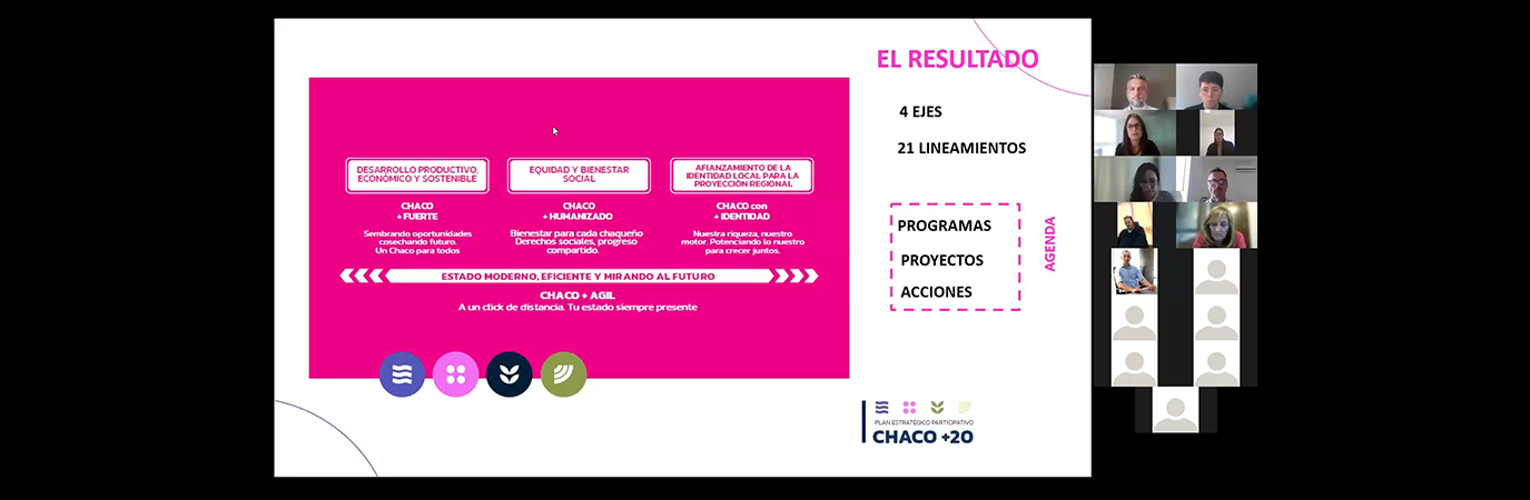 Argentina Planifica 2025: provincia de Chaco y municipalidad de Paraná