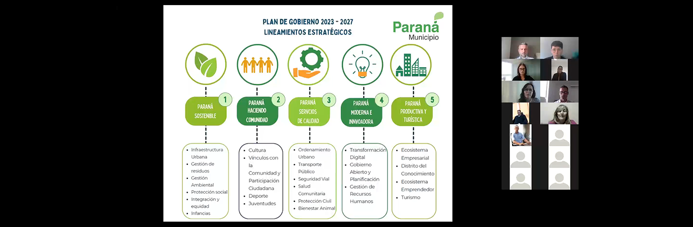 Argentina Planifica 2025: provincia de Chaco y municipalidad de Paraná