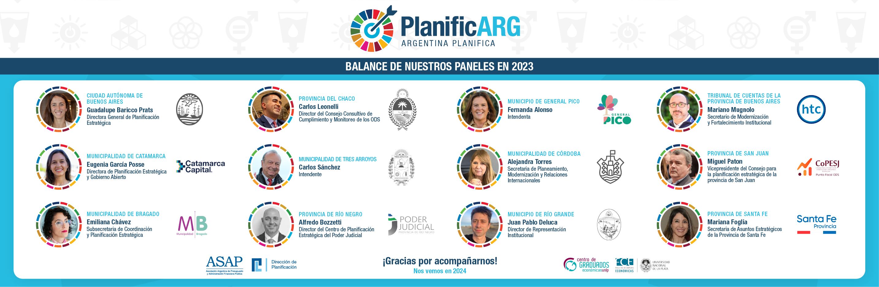 Balance de nuestros paneles en Argentina Planifica 2023